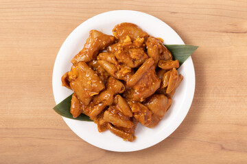 牛ホルモン　こてっちゃん　こく味噌味　焼肉用