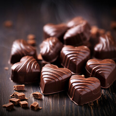delicious and sweet chocolates perfect for valentines day