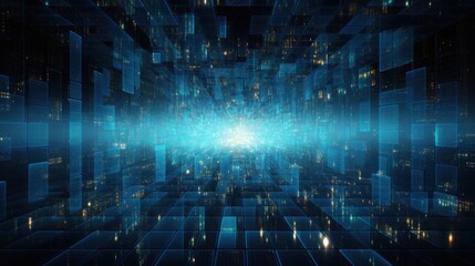 Processing of Data and Information in Spacetime IT Background