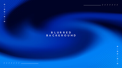 Gradient blurred background in shades of dark blue. Ideal for web banners, social media posts, or any design project that requires a calming backdrop