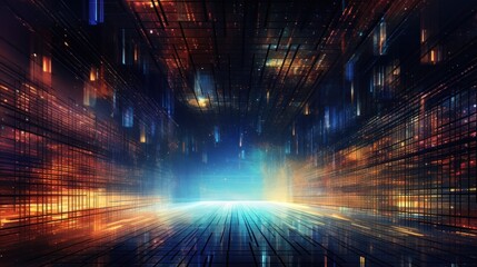 Processing of Data and Information in Spacetime IT Background