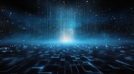 Processing of Data and Information in Spacetime IT Background