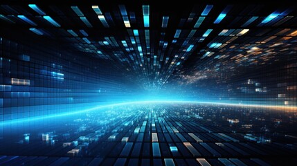 Processing of Data and Information in Spacetime IT Background