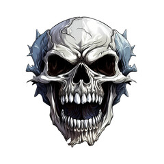 Obraz premium Skull art illustrations for stickers, tshirt design, poster etc 