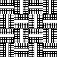 
White background with black pattern. Seamless texture for fashion, textile design,  on wall paper, wrapping paper, fabrics and home decor. Simple repeat pattern.