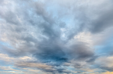 Fototapeta premium blue sky and clouds over the Mediterranean sea 8