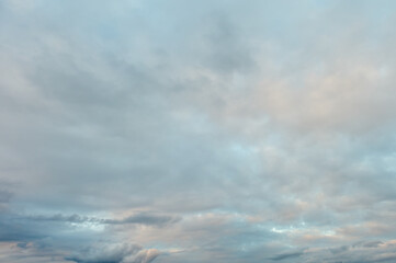 Obraz premium blue sky and clouds over the Mediterranean sea 3