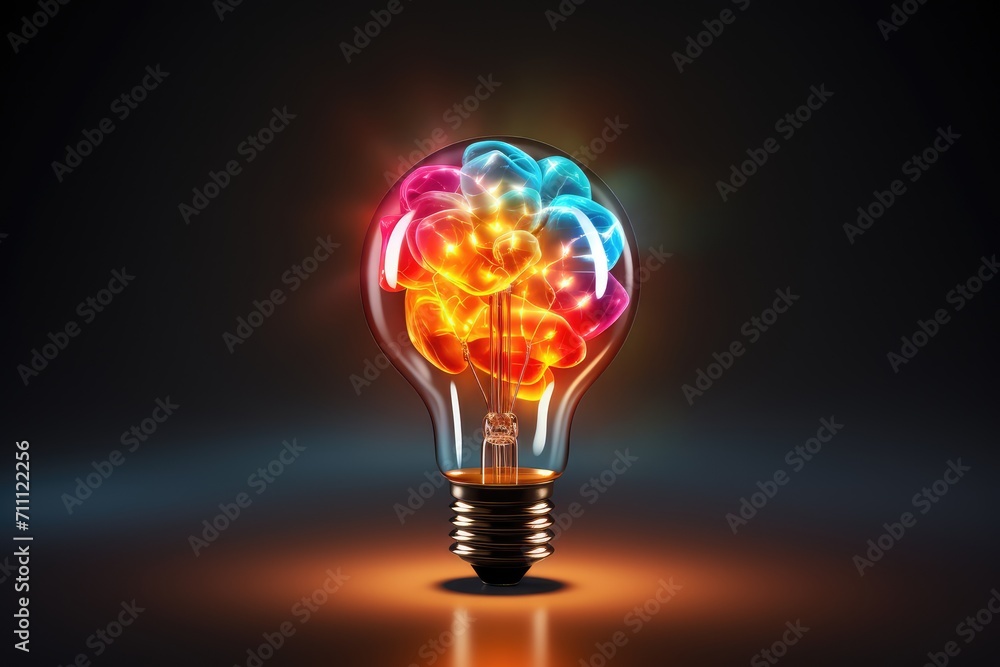Poster neural processes, brain synapses neurotransmitters. excitatory inhibitory signals, action potentials