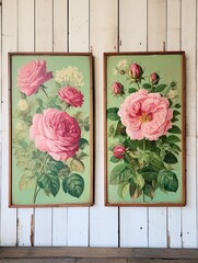 Antique Rose Garden: Vintage Floral Majesty PRINTS