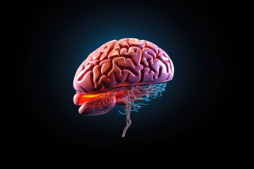 Human Brain Axon Mind Neural Network Metastatic tumors display secondary lesions. Oligodendroglioma and Ependymoma Malignant gliomas, Benign tumors for medical analysis.