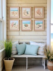 Artisan Crafted Seashore Sketches: Spectacular Beachfront Beauty Wall Art