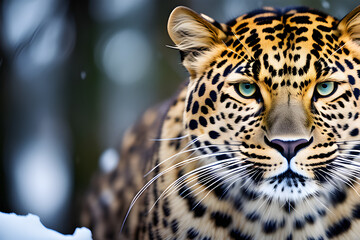 Wild Beauty: The moment leopard portraits and wildlife photos meet generative ai