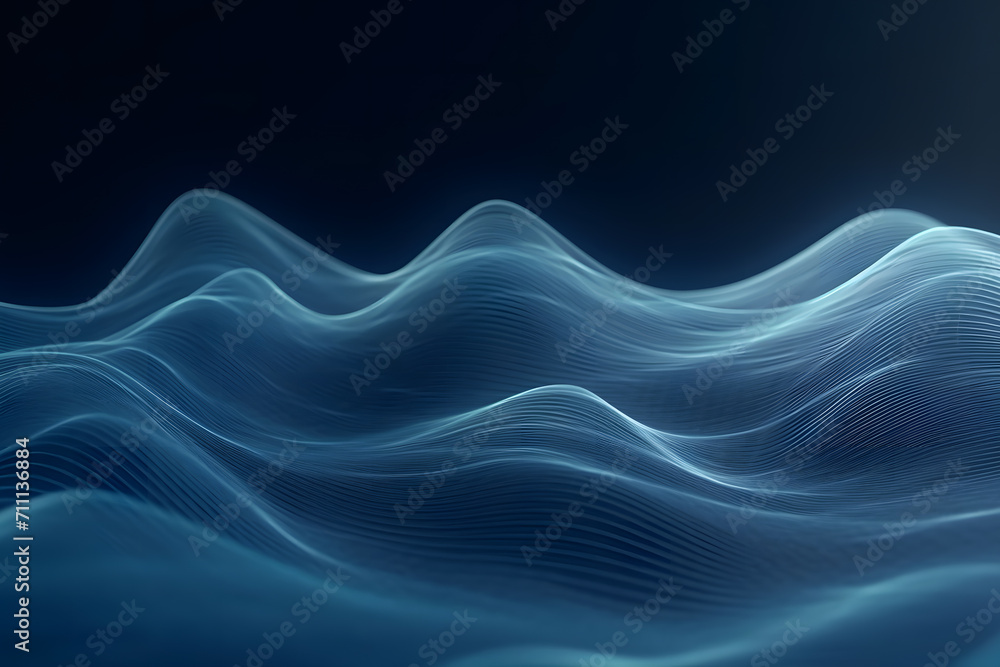 Poster digital cyberspace and digital data network connections concept. future technology digital abstract 