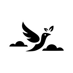 silhouette of a bird