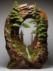 Handmade Forest Craftsmanship: Embracing the Woods through Artistic Mastery