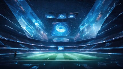 gaming technology sport background illustration internet data, virtual streaming, app network gaming technology sport background