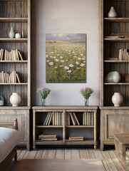 Timeless Impressionist Collections: Vintage Wildflower Impressions for Classic Wall Art D�cor