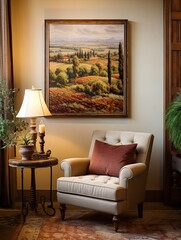 Timeless Tuscan Landscape Prints: Whispering Tales of Age-Old Tuscan Traditions