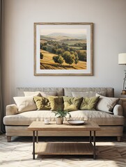Timeless Tuscan Landscape Prints: Captivating Wall Art Inspired by Olive Groves under the Tuscan Sun