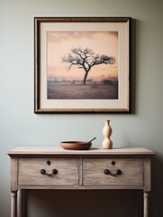Whimsical Nature Photography: Vintage Landscape Captures for Exquisite Field Painting Wall Art