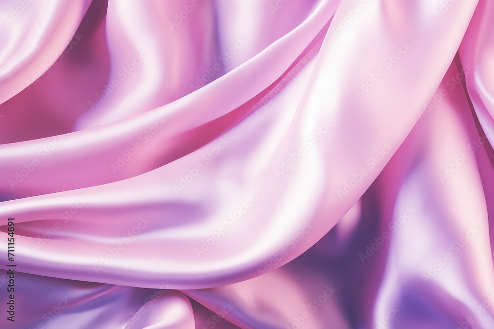 Poster shiny smooth luxury abstract light purple curve and wave decorative background with copy space. back