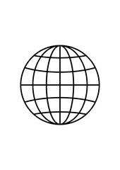 globe world shape