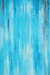 Fototapeta na wymiar Blue Wooden Background. Textured surface with empty copy space. Minimalist backdrop. Template design. Natural Wallpaper 