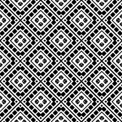 White background with black pattern. Seamless texture for fashion, textile design,  on wall paper, wrapping paper, fabrics and home decor. Simple repeat pattern.