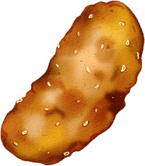 Thai-style deep-fried slice banana