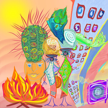 Furious cactus