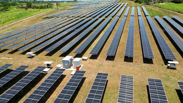 solar power station SDG 7 ESG carbon footprint CO2 emission reduction