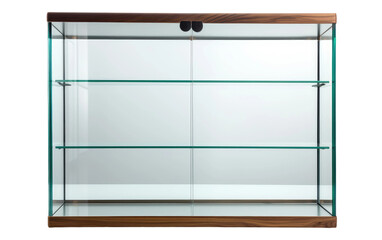 Glass Cabinet on Transparent Background