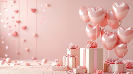 Balloons Love and Gift