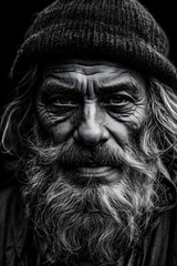 portrait of a old man
