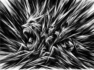 Obraz premium Echoes of Unheard Cries