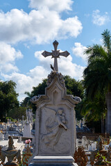 The Colón cemetery is declared a National Monument of Cuba. With its 57 hectares, it is the most important cemetery in the country. It has a large number of sculptural and architectural works, which i