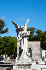 The Colón cemetery is declared a National Monument of Cuba. With its 57 hectares, it is the most important cemetery in the country. It has a large number of sculptural and architectural works, which i