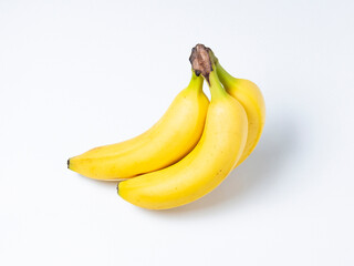 A small bunch of bananas