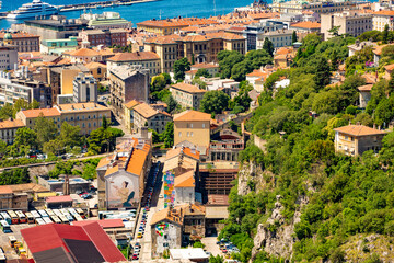City of Rijeka waterfront  in Croatia