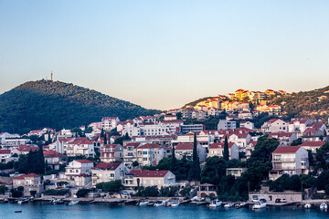 Dubrovnik. Croatian Adriatic sea.