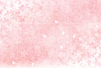 桜　春　花びら　背景	