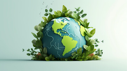 World environment day concept ecology protection environment, environmental protection background