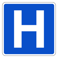 Fototapeta premium Panneau d'information carré 