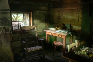 interior of old house