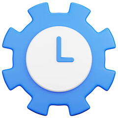Obraz premium Time Management 3D Illustration