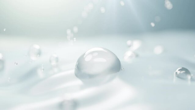 3D Collagen Skin Serum and Vitamin illustration isolated on soft color background. concept skin care cosmetics solution. 3d rendering.	
