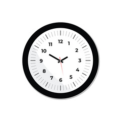 clock vector art design template