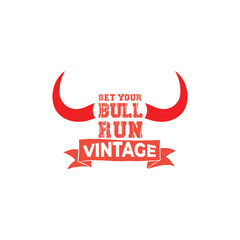 Vintage logo & t shirt design template