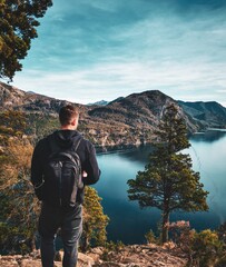 San Martin de los Andes, lago Lacar, Patagonia Argentina