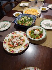 chicken and vegetable salad